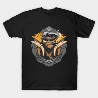 Chimpanzee Banana Gun T-Shirt